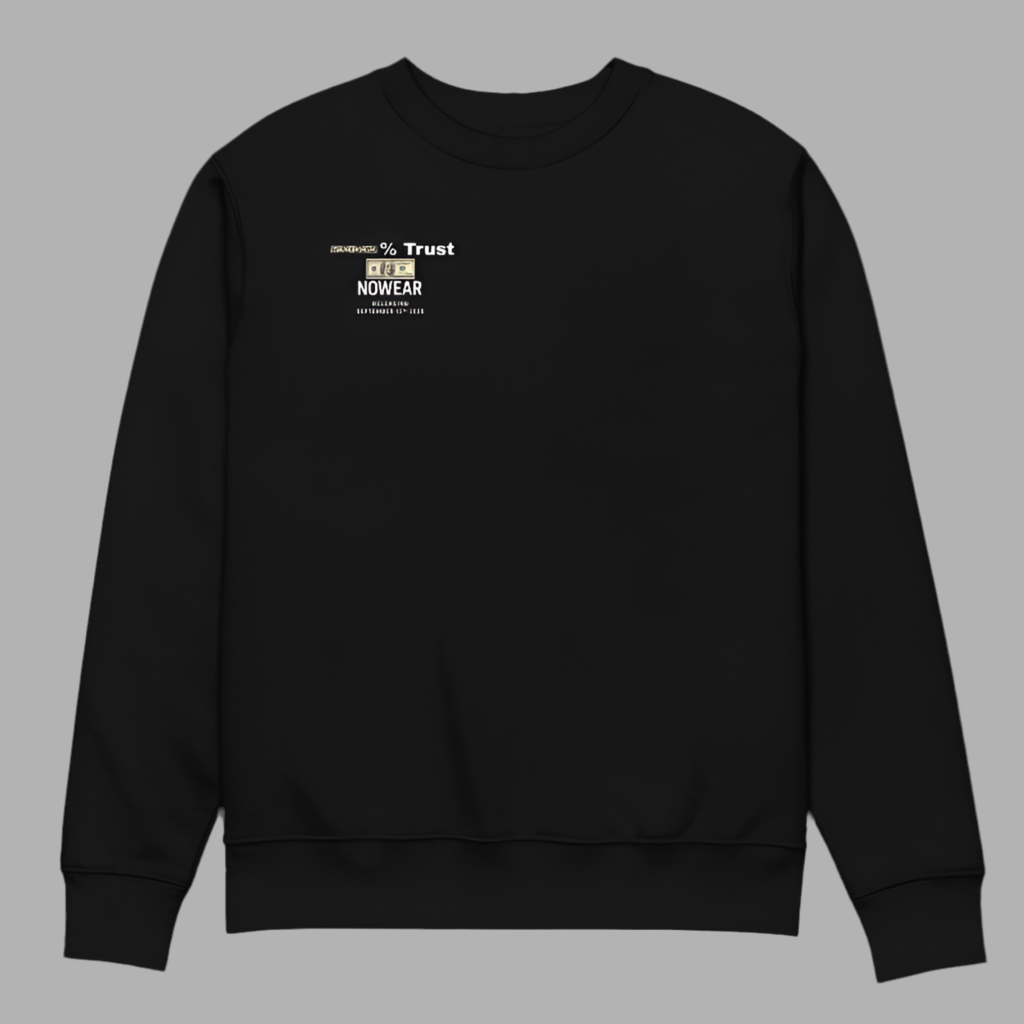 NOWEAR In myself we trust hoodie