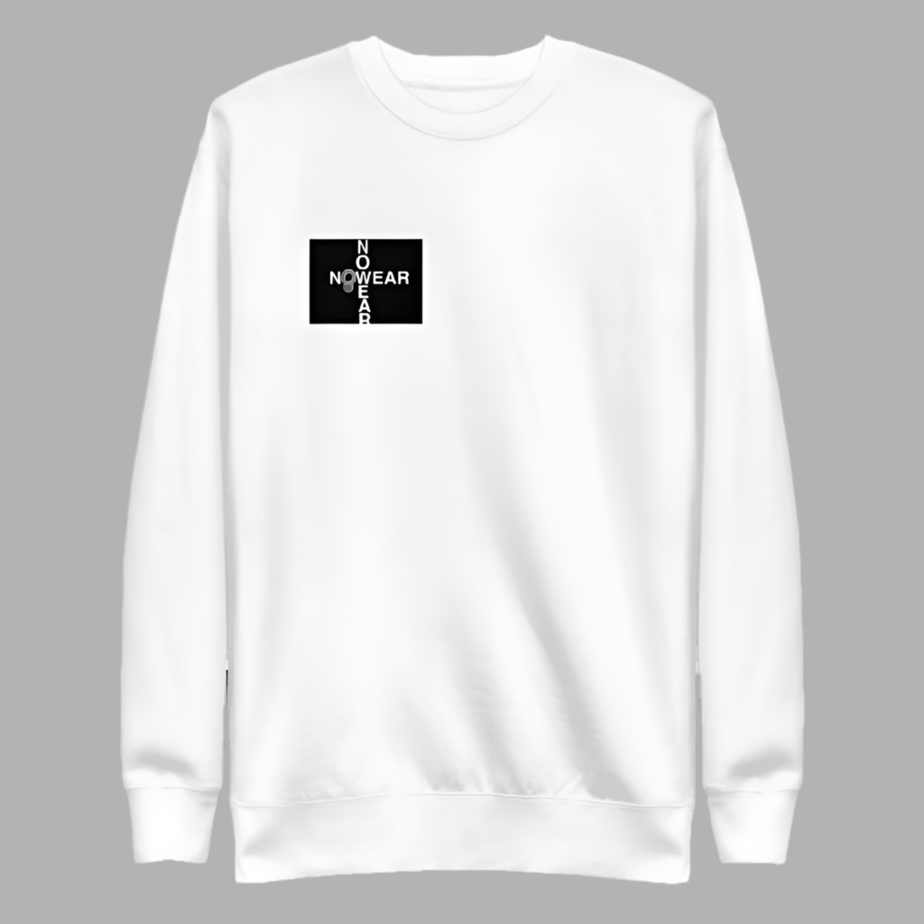 NOWEAR Gun Logo Cross Hoodie
