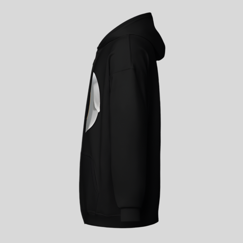 NOWEAR Tape Zip-Up Hoodie
