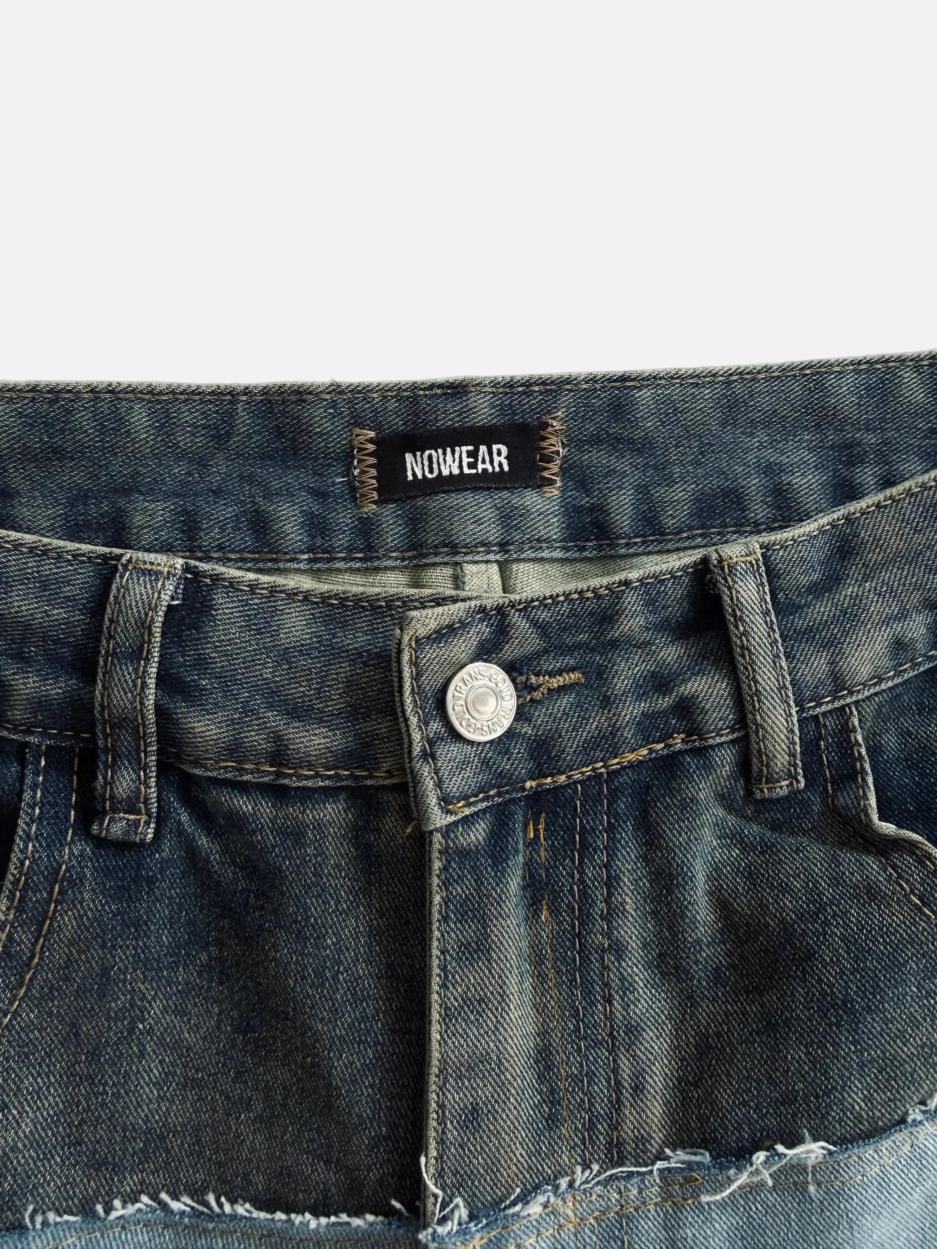 NOWEAR Double waist Shorts