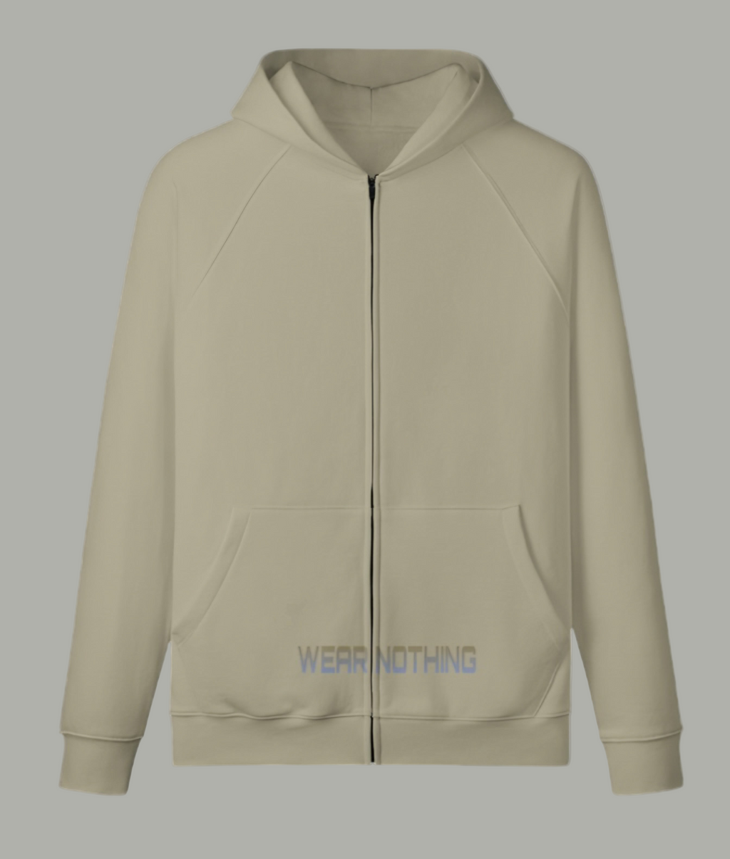 NOWEAR Wear Nothing Faded Zip-Up