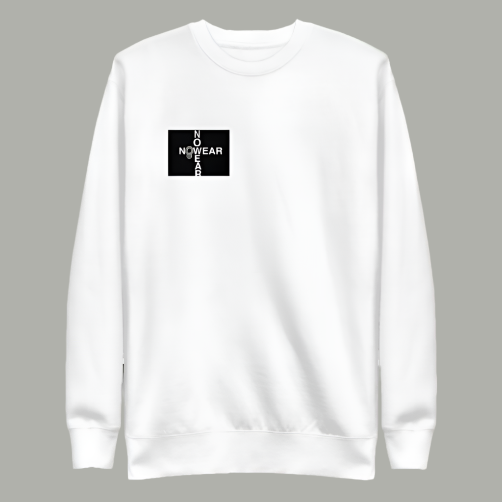 NOWEAR Gun Logo Cross Hoodie