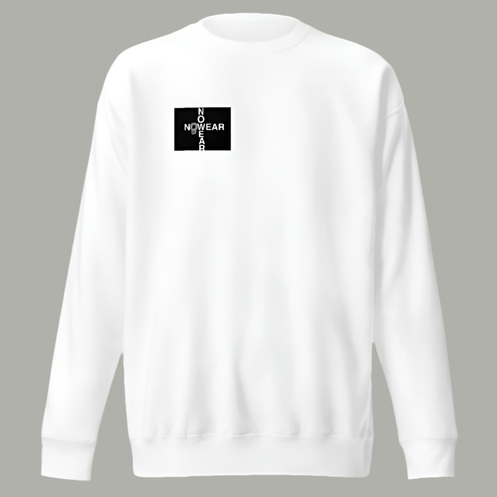 NOWEAR Gun Logo Cross Hoodie