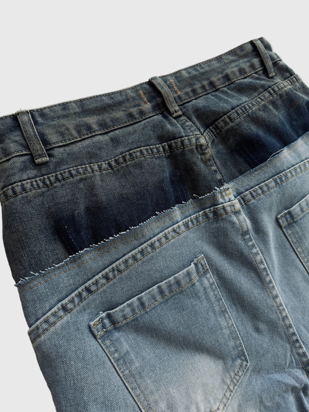 NOWEAR Double waist Shorts