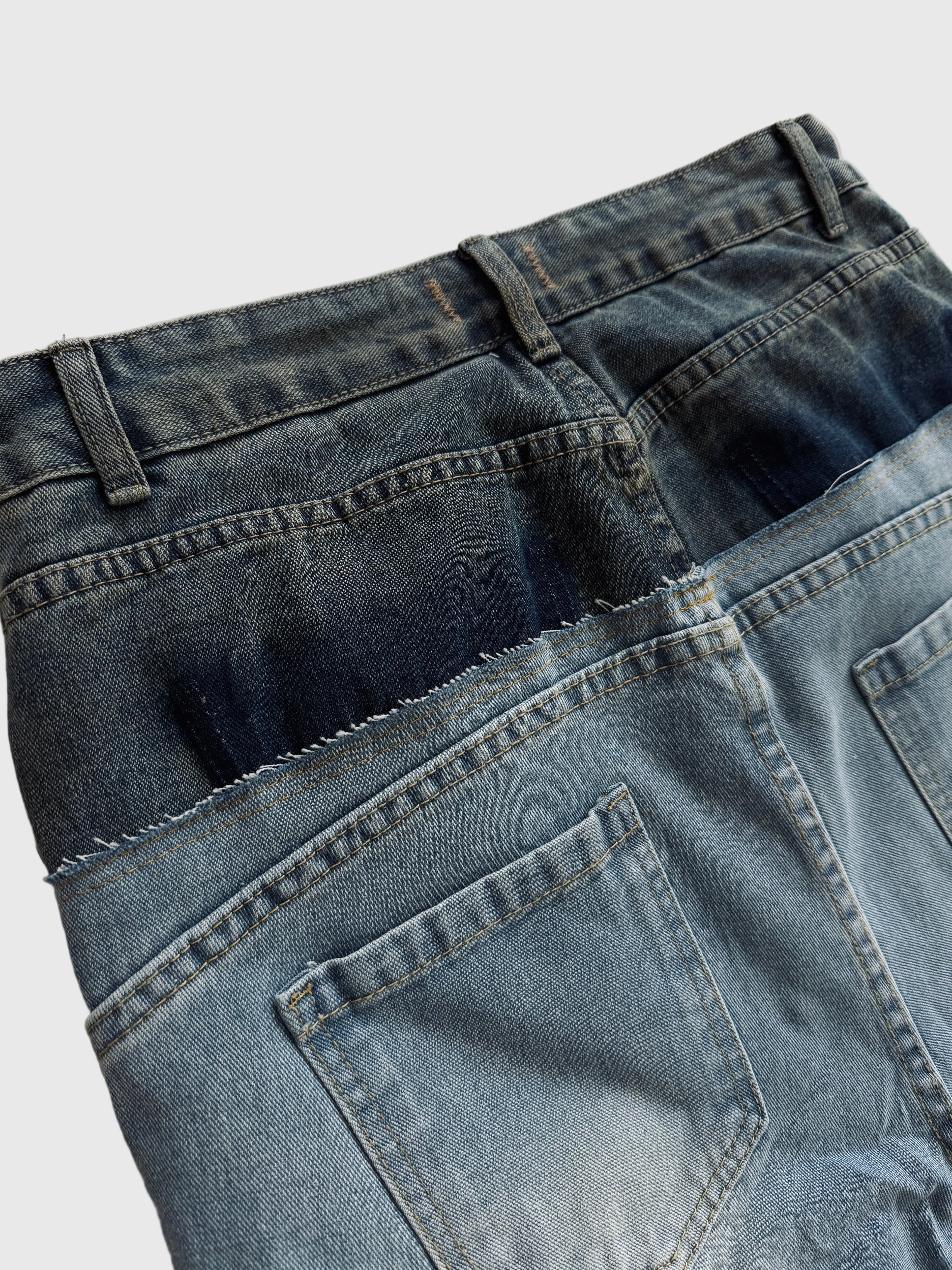 NOWEAR Double waist Shorts