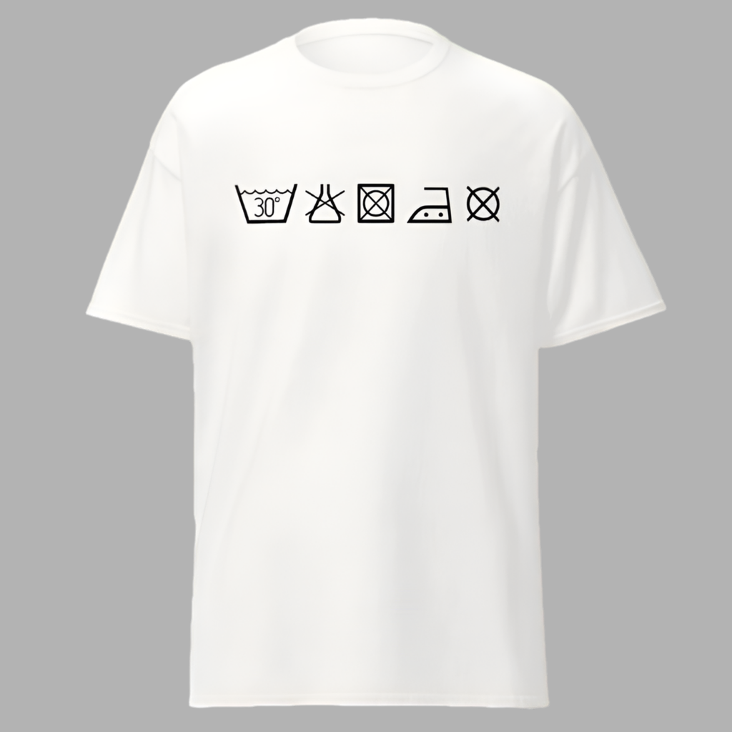 NOWEAR Wash Tag T-Shirt