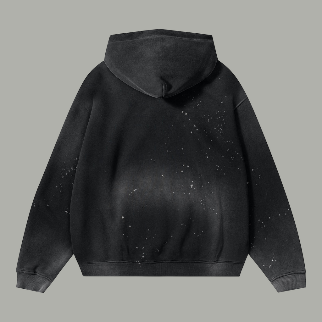 NOWEAR Gothic Paint hoodie