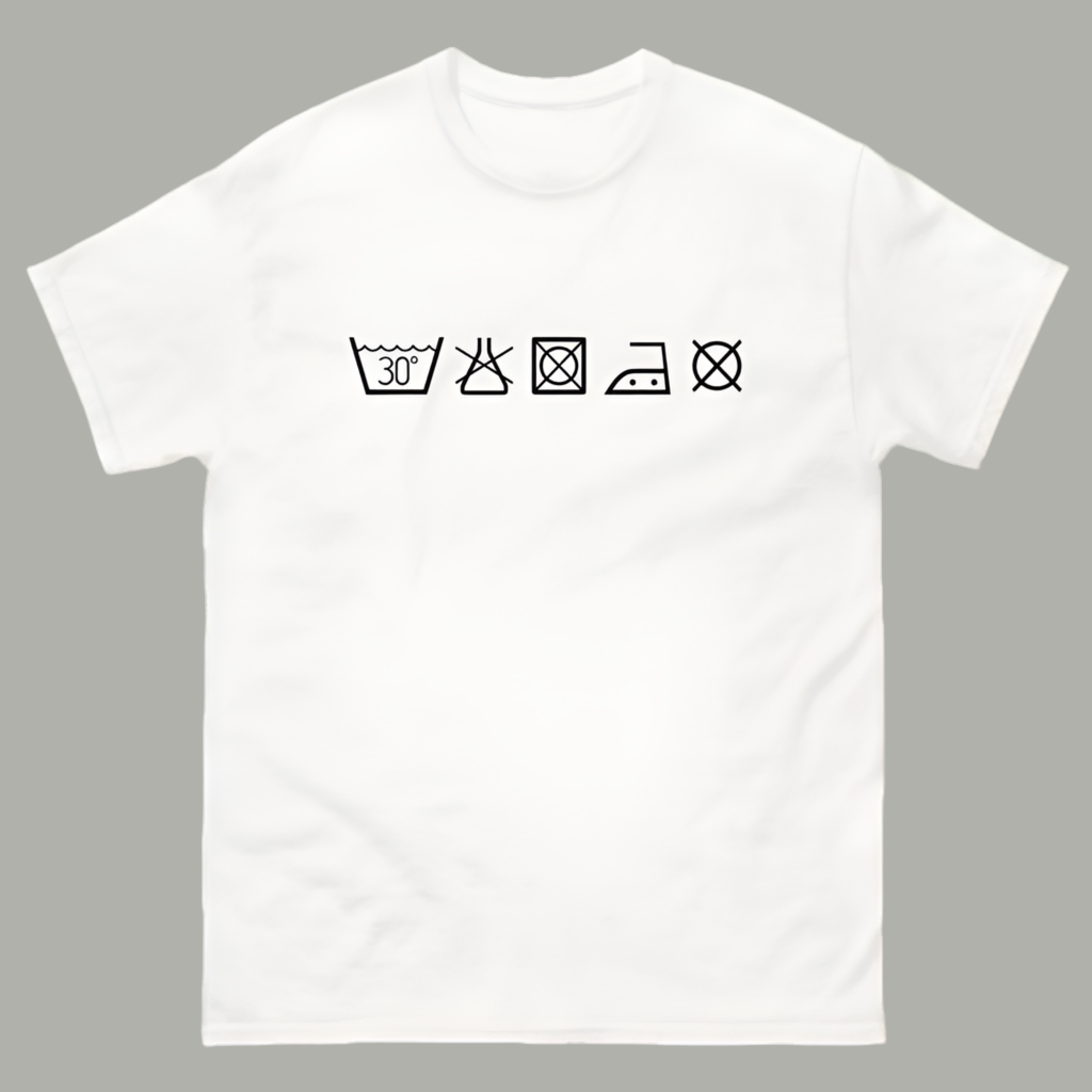 NOWEAR Wash Tag T-Shirt